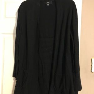 Black Cardigan Sweater